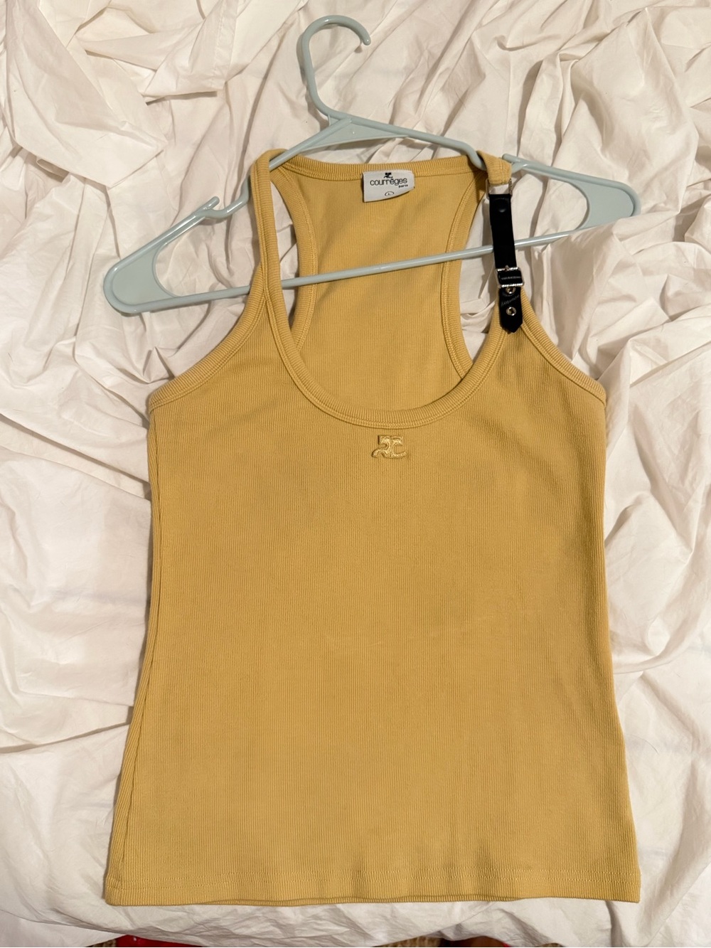 Courreges Paris tank top